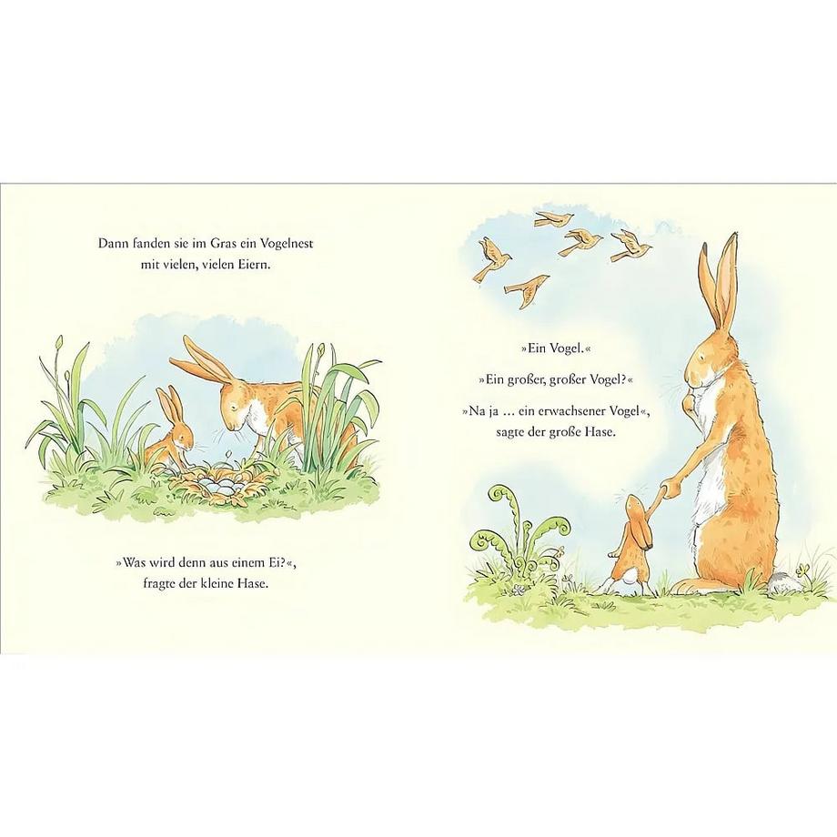 Weißt du eigentlich, wie lieb ich dich hab? Ich hab dich lieb das ganze Jahr McBratney, Sam; Jeram, Anita (Illustrationen); Inhauser, Rolf (Übersetzung) Couverture rigide 