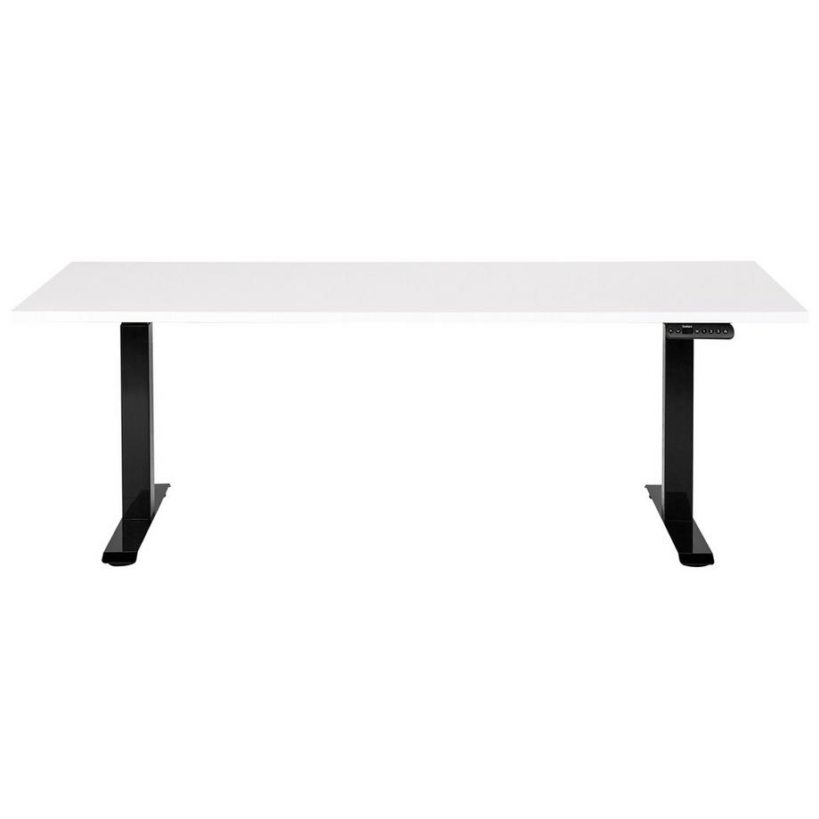 Beliani Scrivania elettrica regolabile in altezza en Pannello di fibre (LDF) Moderno DESTINES  