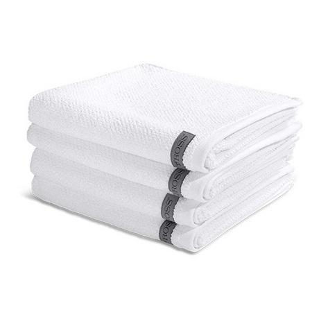 Ross Selection - coton bio set de serviettes 4 pièces  