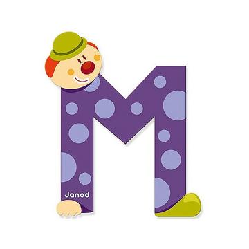 Buchstaben Clown M