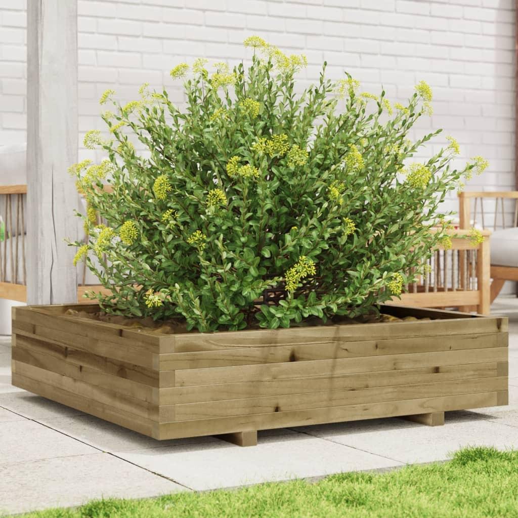 VidaXL fioriera da giardino Legno di pino impregnato  