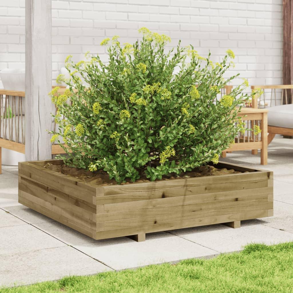 VidaXL fioriera da giardino Legno di pino impregnato  