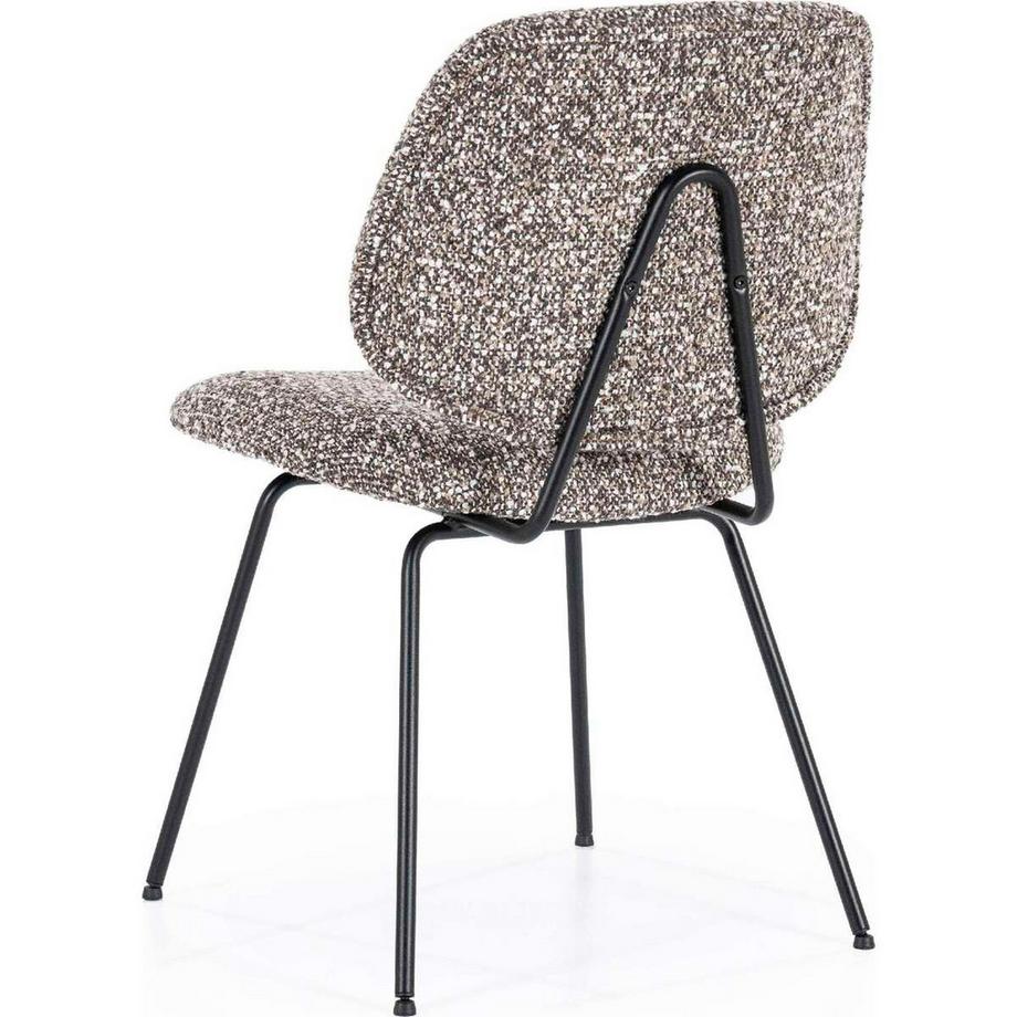 mutoni Sedia da pranzo Jon Maywood taupe  