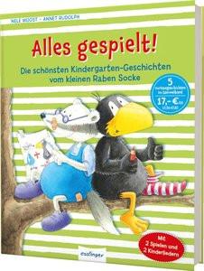 Der kleine Rabe Socke: Alles gespielt! Moost, Nele; Rudolph, Annet (Illustrationen) Couverture rigide 