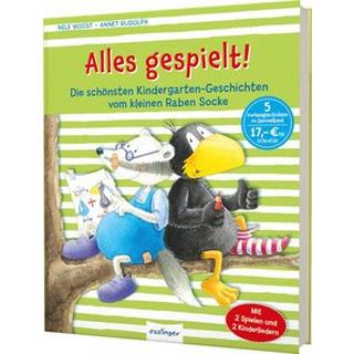 Der kleine Rabe Socke: Alles gespielt! Moost, Nele; Rudolph, Annet (Illustrationen) Couverture rigide 