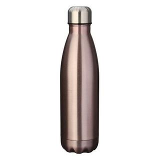 eStore Isolierte Wasserflasche aus Edelstahl - Rosé/Gold  