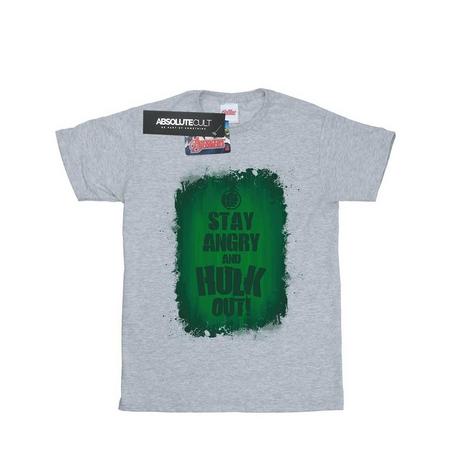 MARVEL  Tshirt STAY ANGRY 