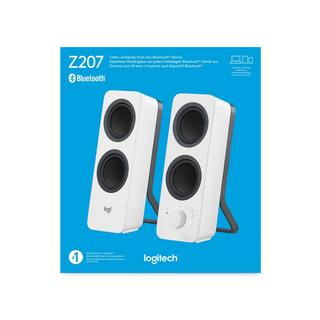 Logitech  Z207 Lautsprecher Weiß Verkabelt & Kabellos 5 W 