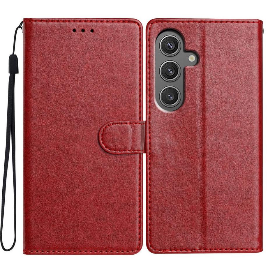 Cover-Discount  Galaxy A56 5G - Elegantes Hüllen Etui mit Handschlaufe 