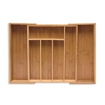 Scatola portaposate in bambù estensibile