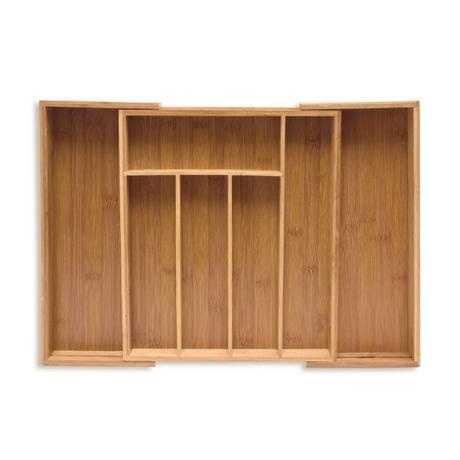 B2X Scatola portaposate in bambù estensibile  