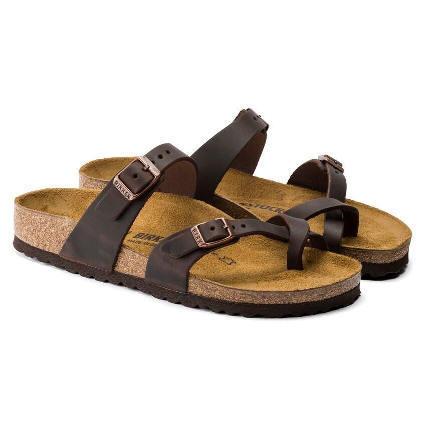 BIRKENSTOCK  Mayari - Sandali nubuk 