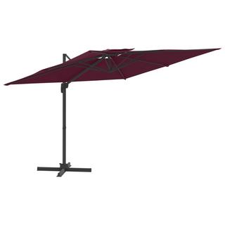 VidaXL Parasol cantilever double toit  