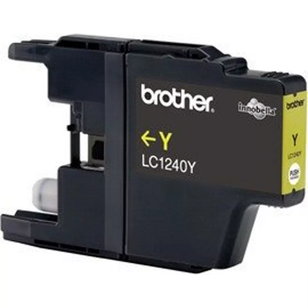 E+P Elektrik – BROTHER Tintenpatrone yellow LC-1240Y MFC-J6510DW 600 Seiten, One Size