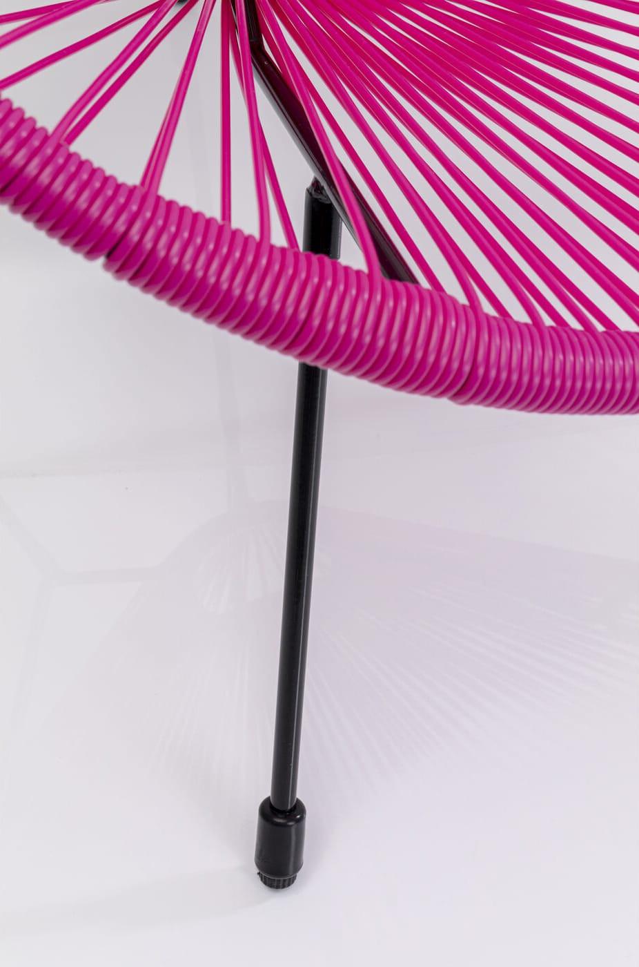 KARE Design Sessel Acapulco pink (2er-Set)  