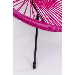 KARE Design Sessel Acapulco pink (2er-Set)  