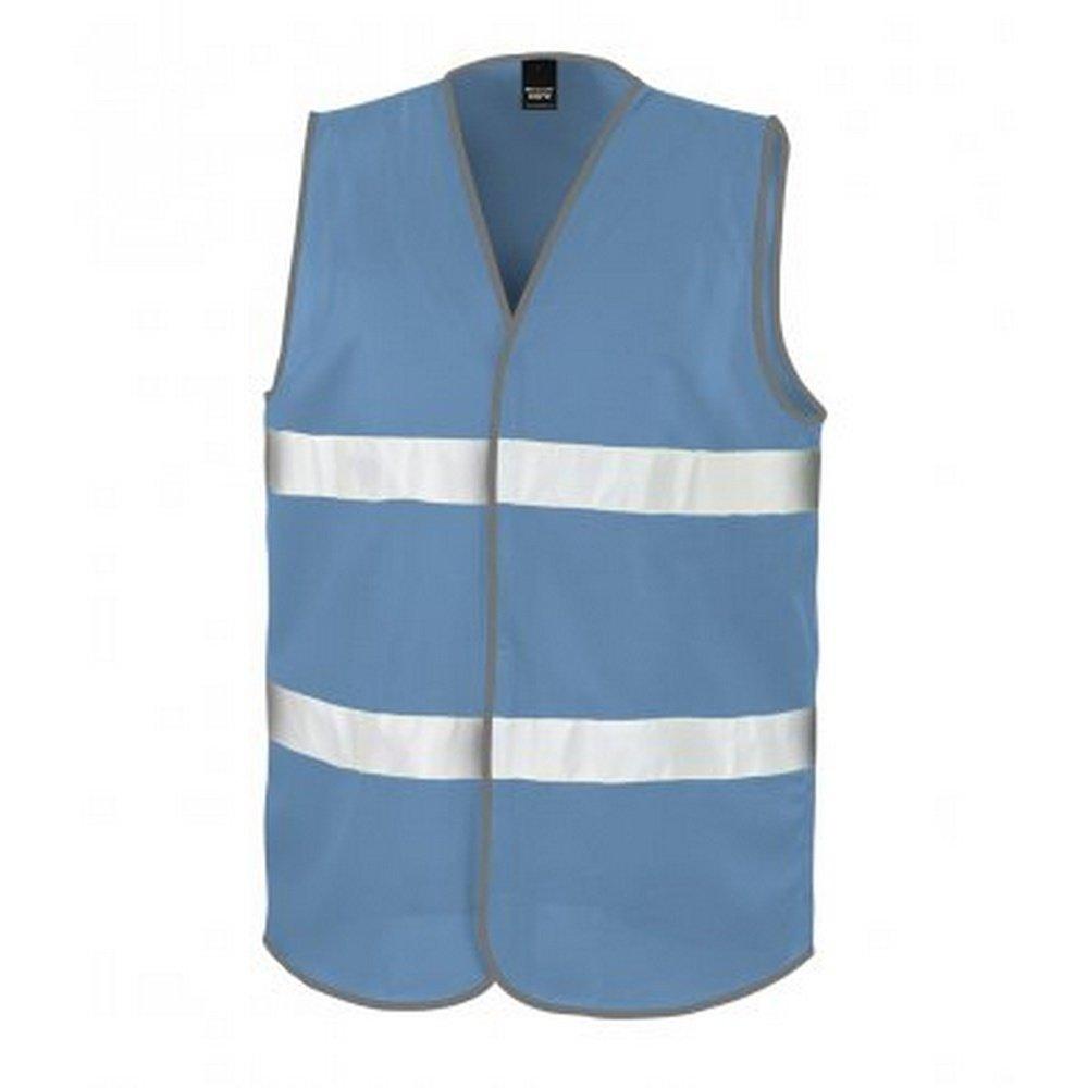 Image of Core Hivis Weste Unisex Himmelblau XS