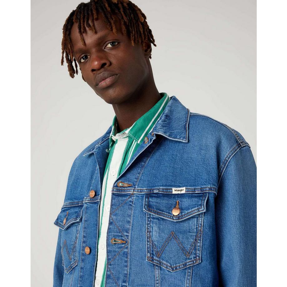 Wrangler Veste en jean Anti Fit  