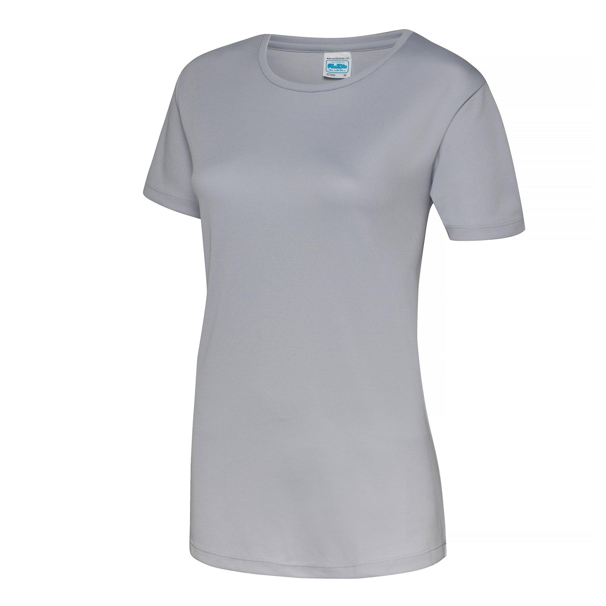 Image of Just Cool Sport Tshirt Damen Taubengrau L