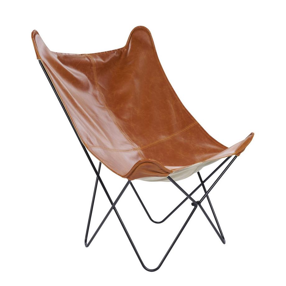 Sessel aus Kunstleder Retro NYBRO