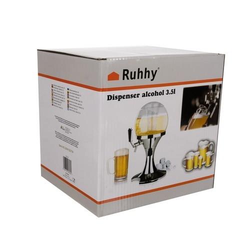 Ruhhy Distributeur/verseur à bière 3,5l Ruhhy 22799  