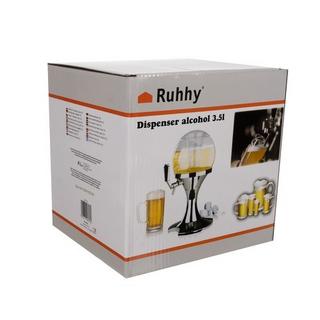 Ruhhy Distributeur/verseur à bière 3,5l Ruhhy 22799  