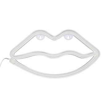 Neon a LED Labbra Rosso