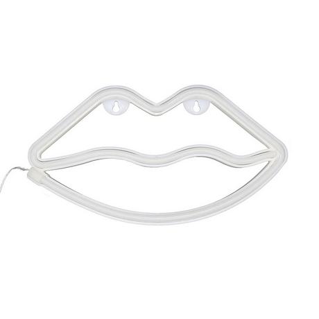 Avizar Neon a LED Labbra Rosso  