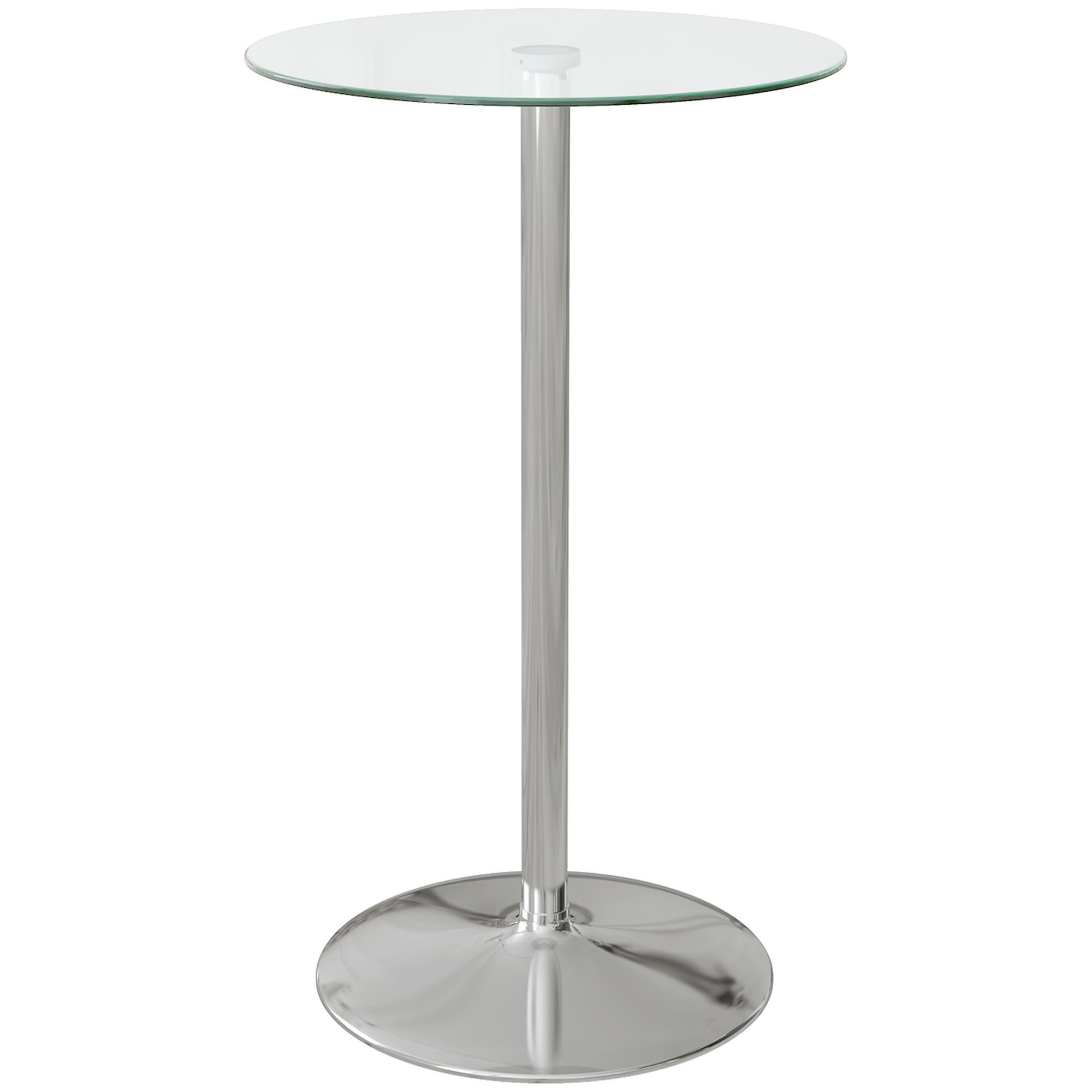 HOMCOM Table de bar  