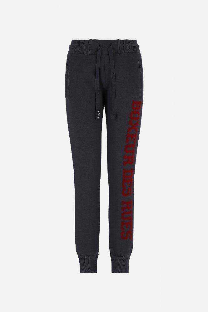 BOXEUR DES RUES  Basic Long Logo Sweatpants 