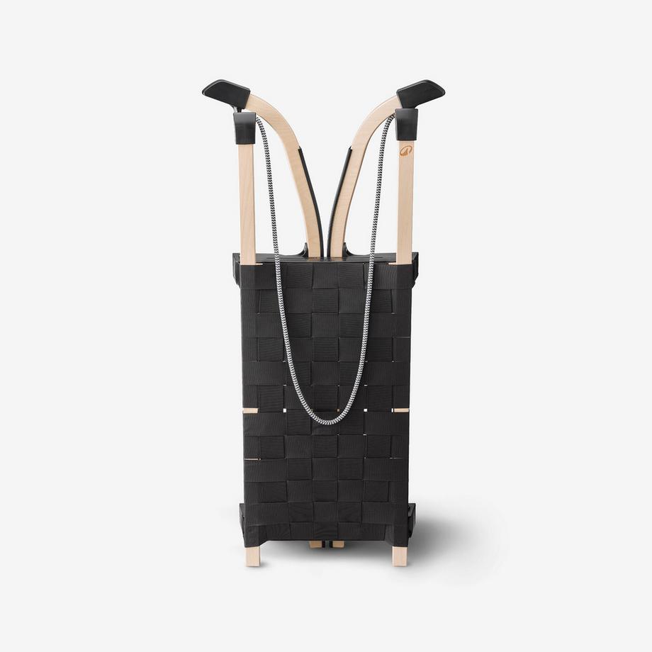 WEDZE Traditioneller Holzschlitten Kinder/Erwachsene, Wood 500  