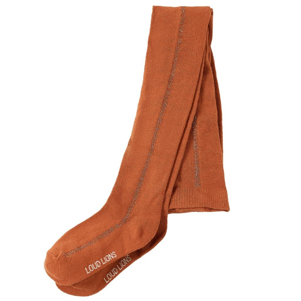 Image of Kinderstrumpfhose Baumwolle Unisex Orange ONE SIZE