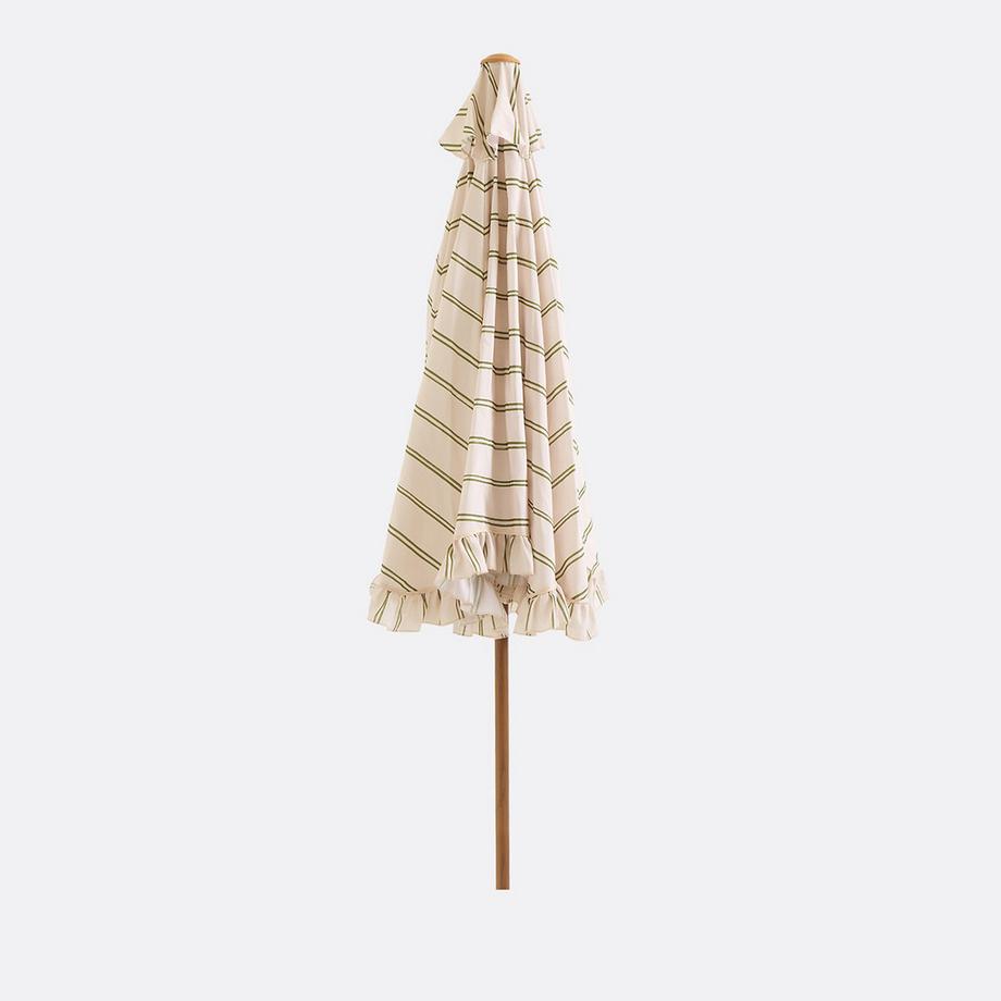 La Redoute Intérieurs Sonnenschirm mit Volant-Finish  