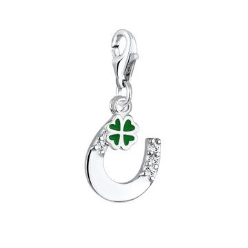 Charm Anhänger Glücksbringer Kristalle