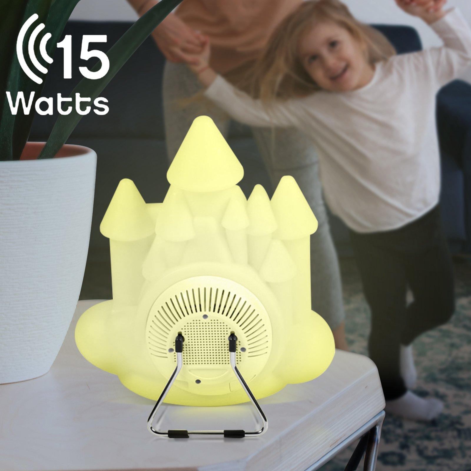 BigBen Connected Lumin'US Rabbit Enceinte Château Lumineuse 15W, Bigben 