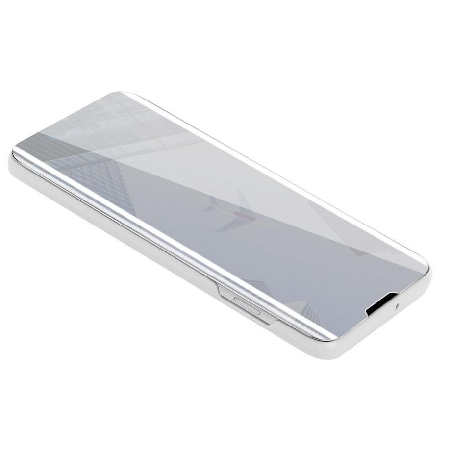 Cadorabo  Housse compatible avec Apple iPhone 14 - Clear View étui de protection miroir avec fonction de support Protection à 360 degrés 