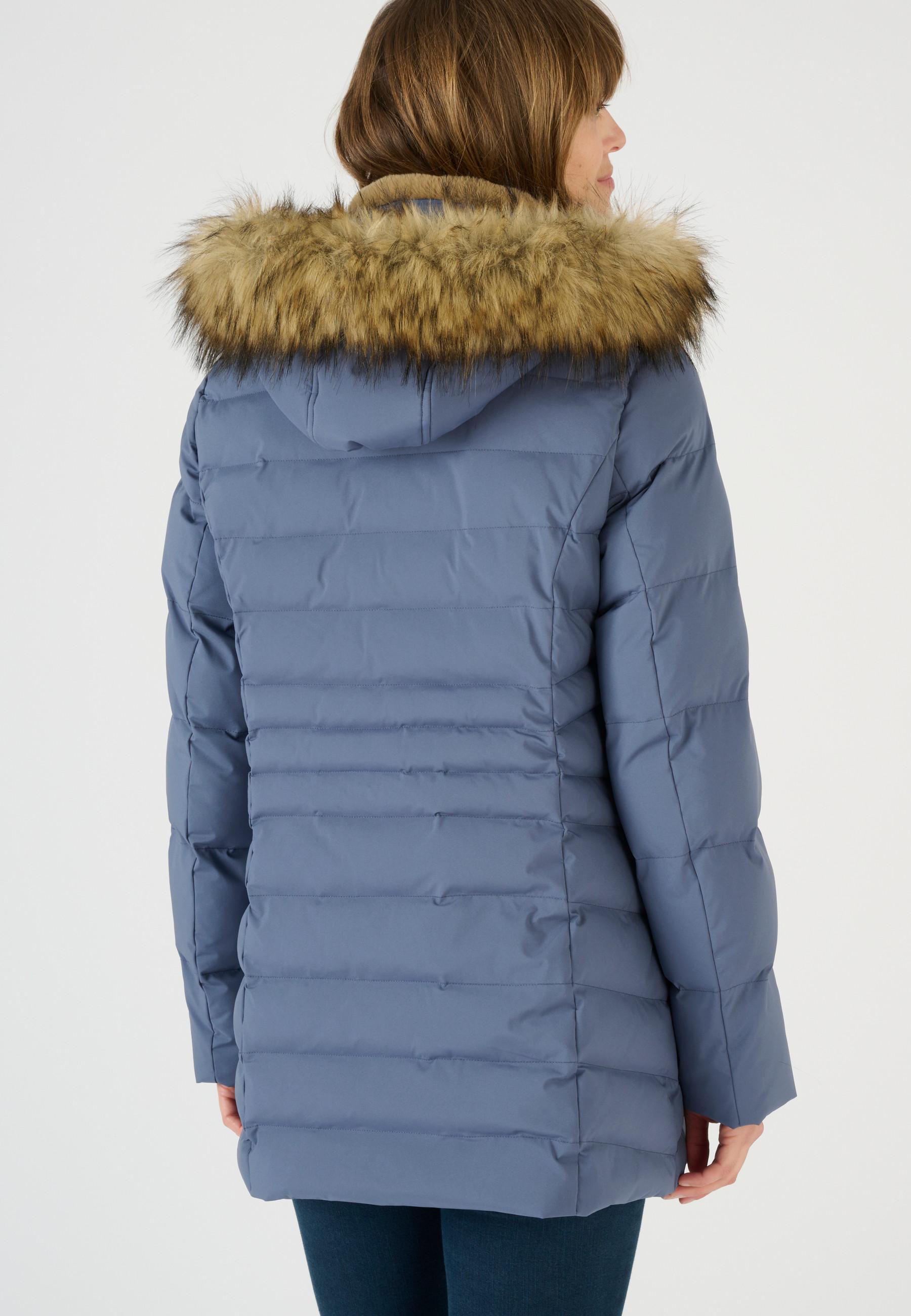 Damart  Parka aus mattem Stoff Thermolactyl 