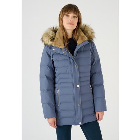 Damart  Parka aus mattem Stoff Thermolactyl 