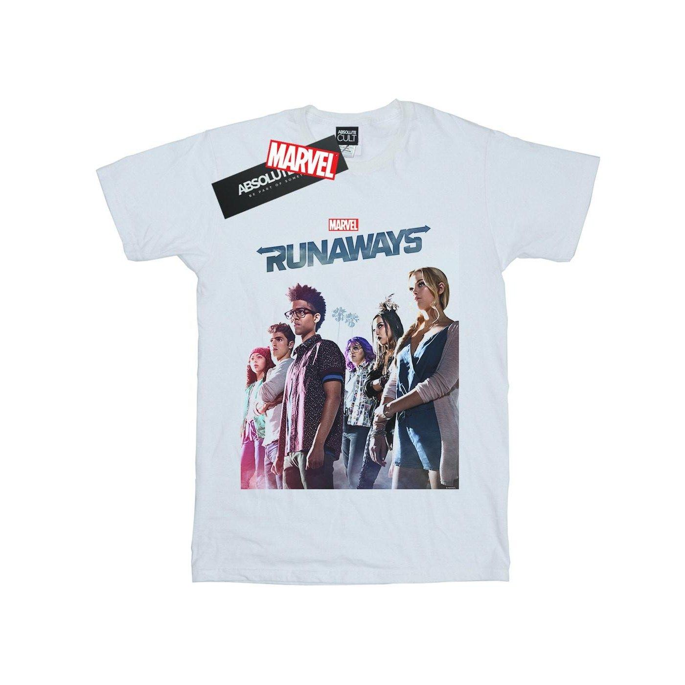 Image of Runaways Misty Poster Tshirt Damen Weiss L
