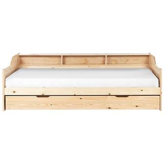 Beliani Letto estraibile en Legno di pino Scandinavo EDERN  