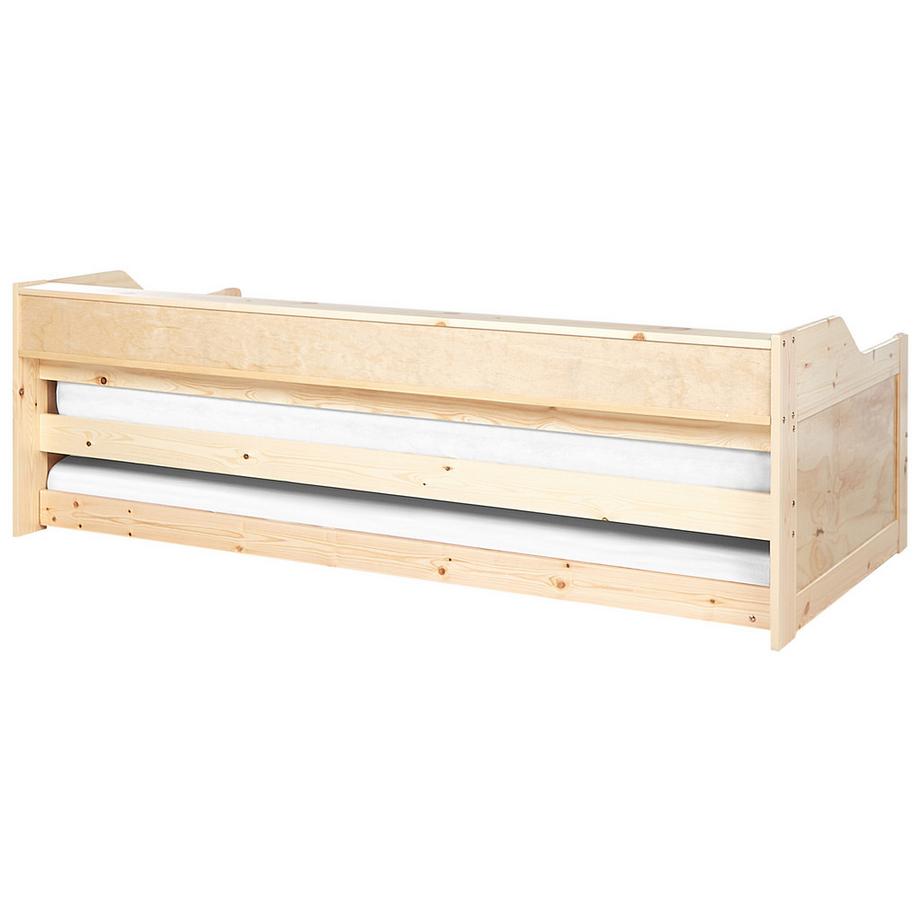 Beliani Ausziehbett aus Kiefernholz  EDERN  