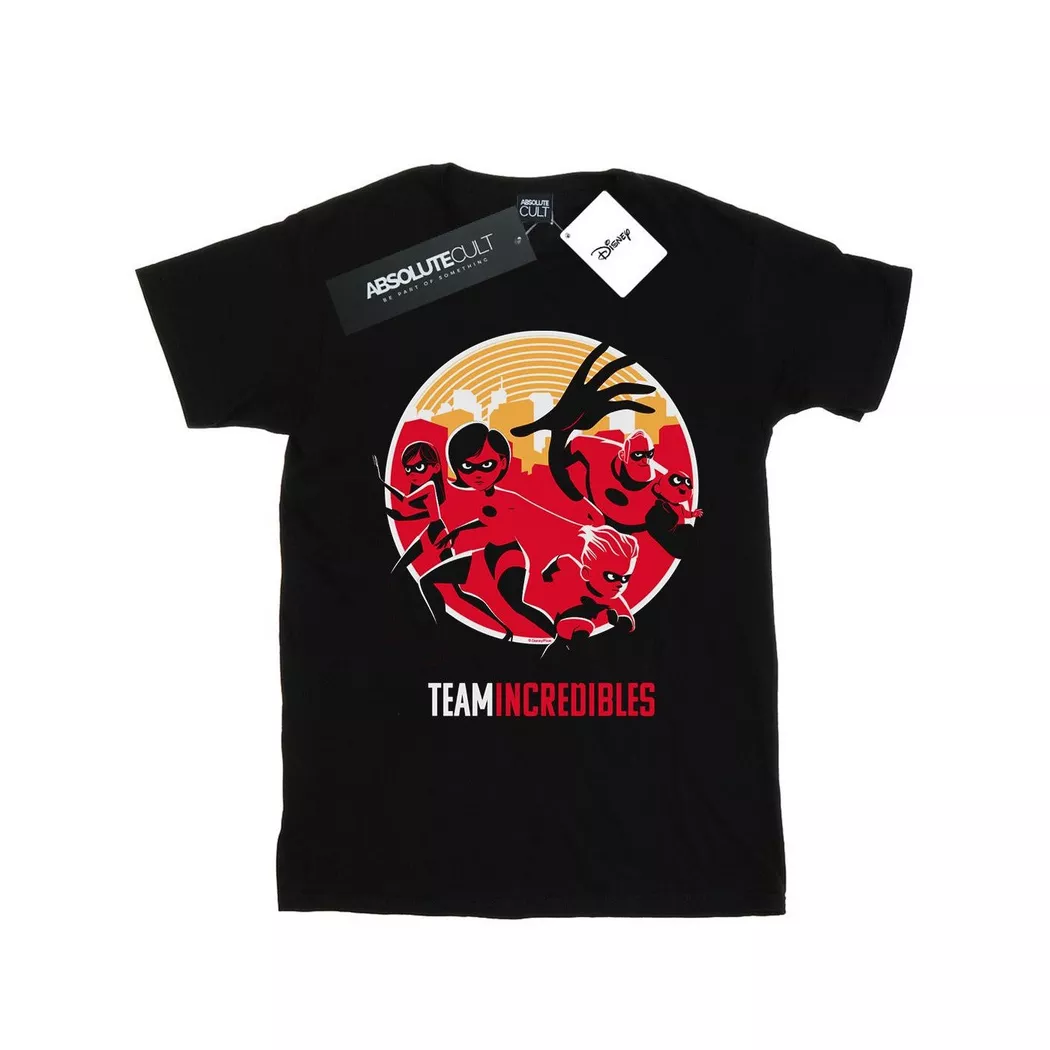 Disney - Incredibles 2 Team TShirt, für Damen, Schwarz, Größe XL