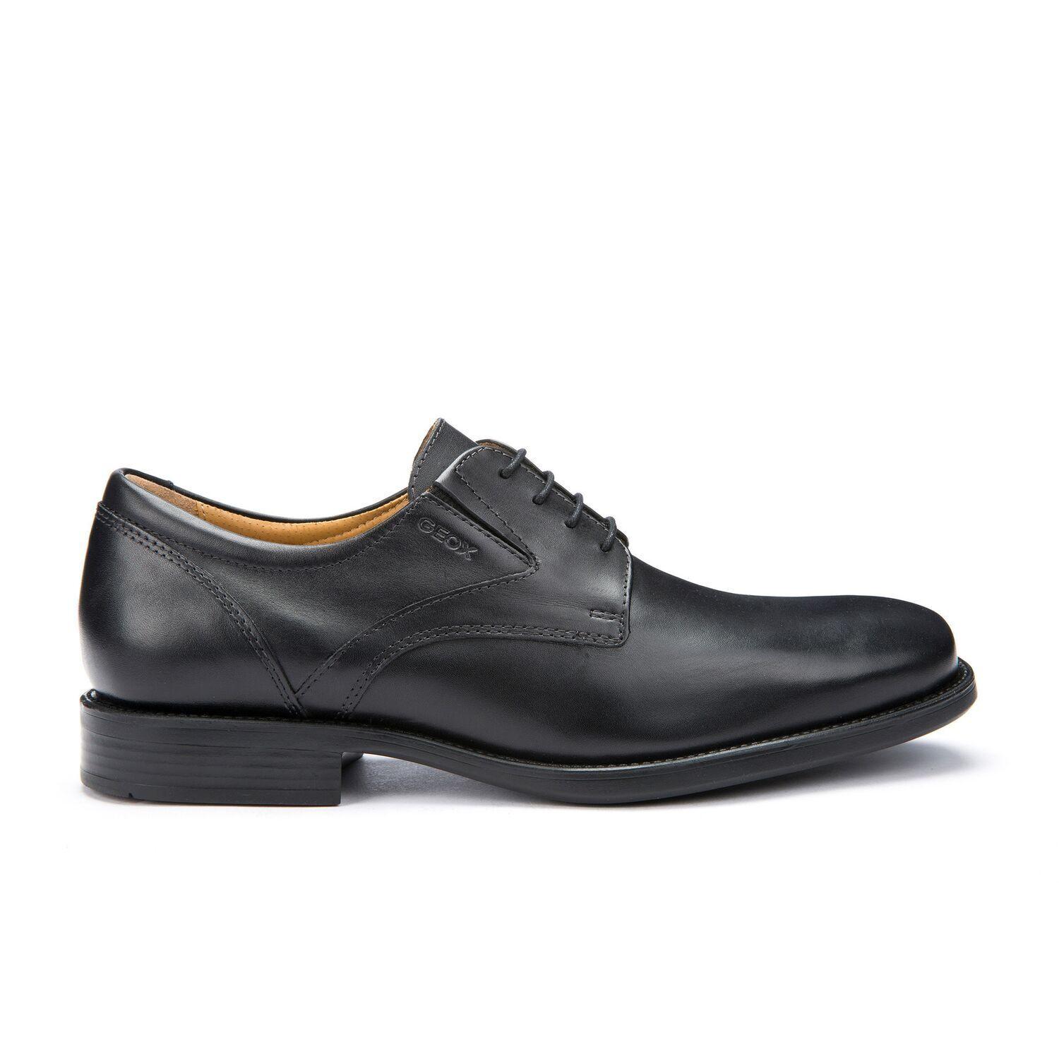 Image of Derbie Federico Smooth Leather Unisex Schwarz 41.5