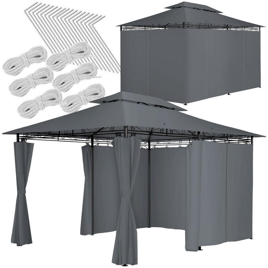 Gazebo da giardino Emine 4 x 3 m