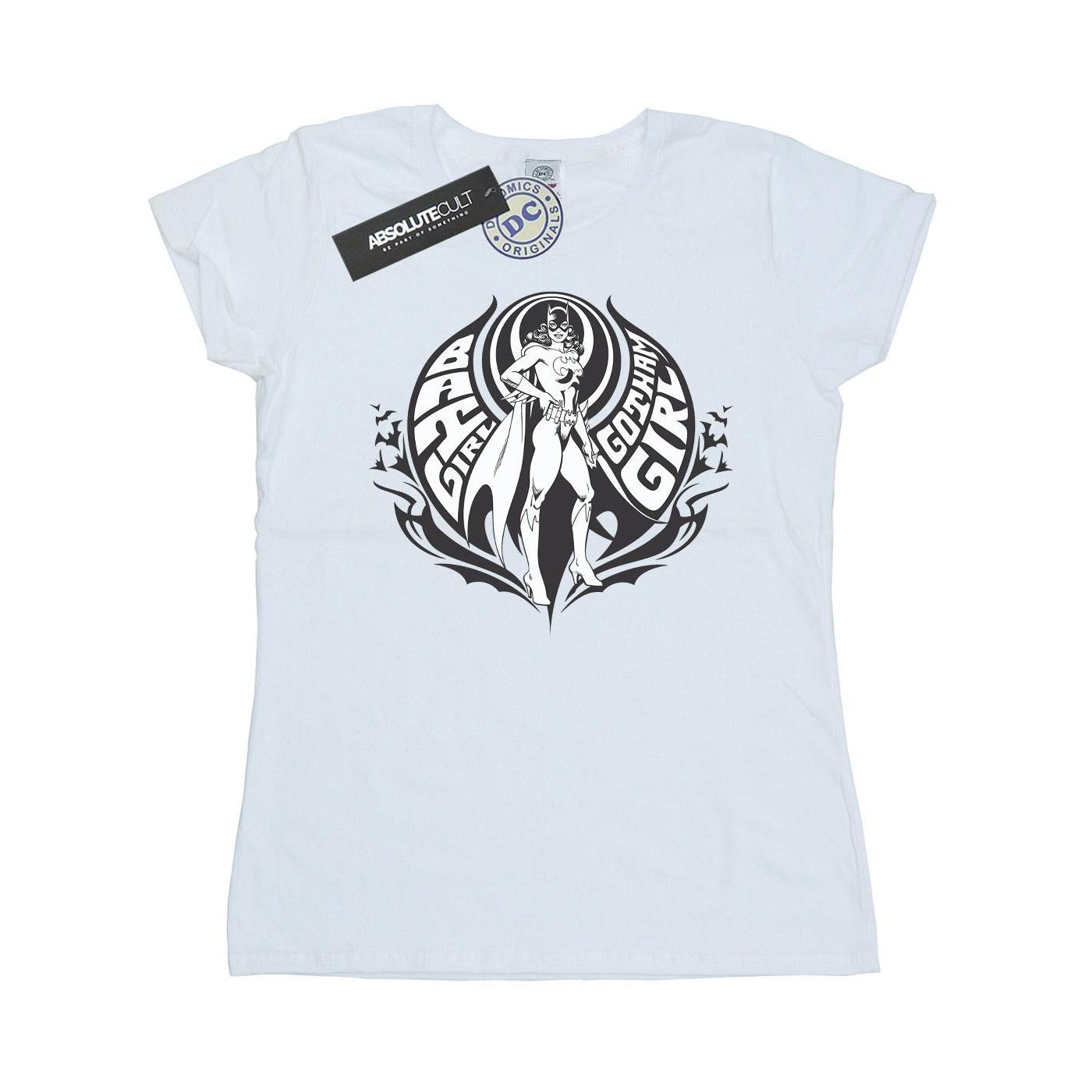 Image of Batgirl Gotham Girl Tshirt Damen Weiss L
