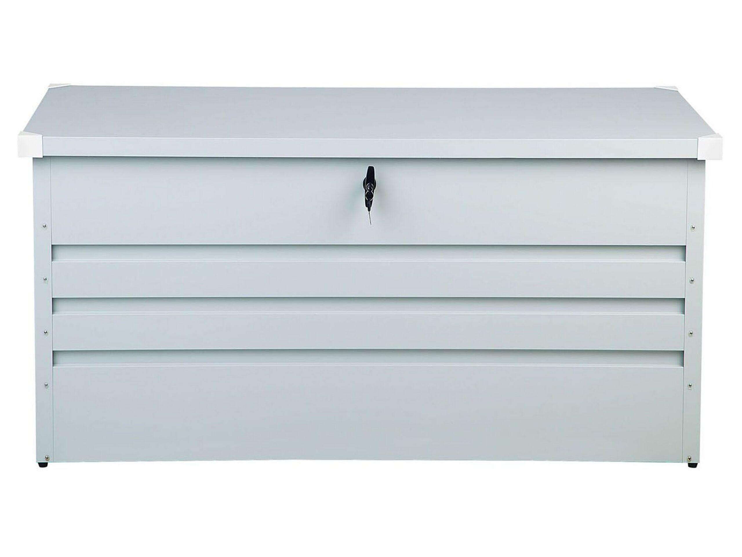 Beliani Aufbewahrungsbox aus Stahl CEBROSA  