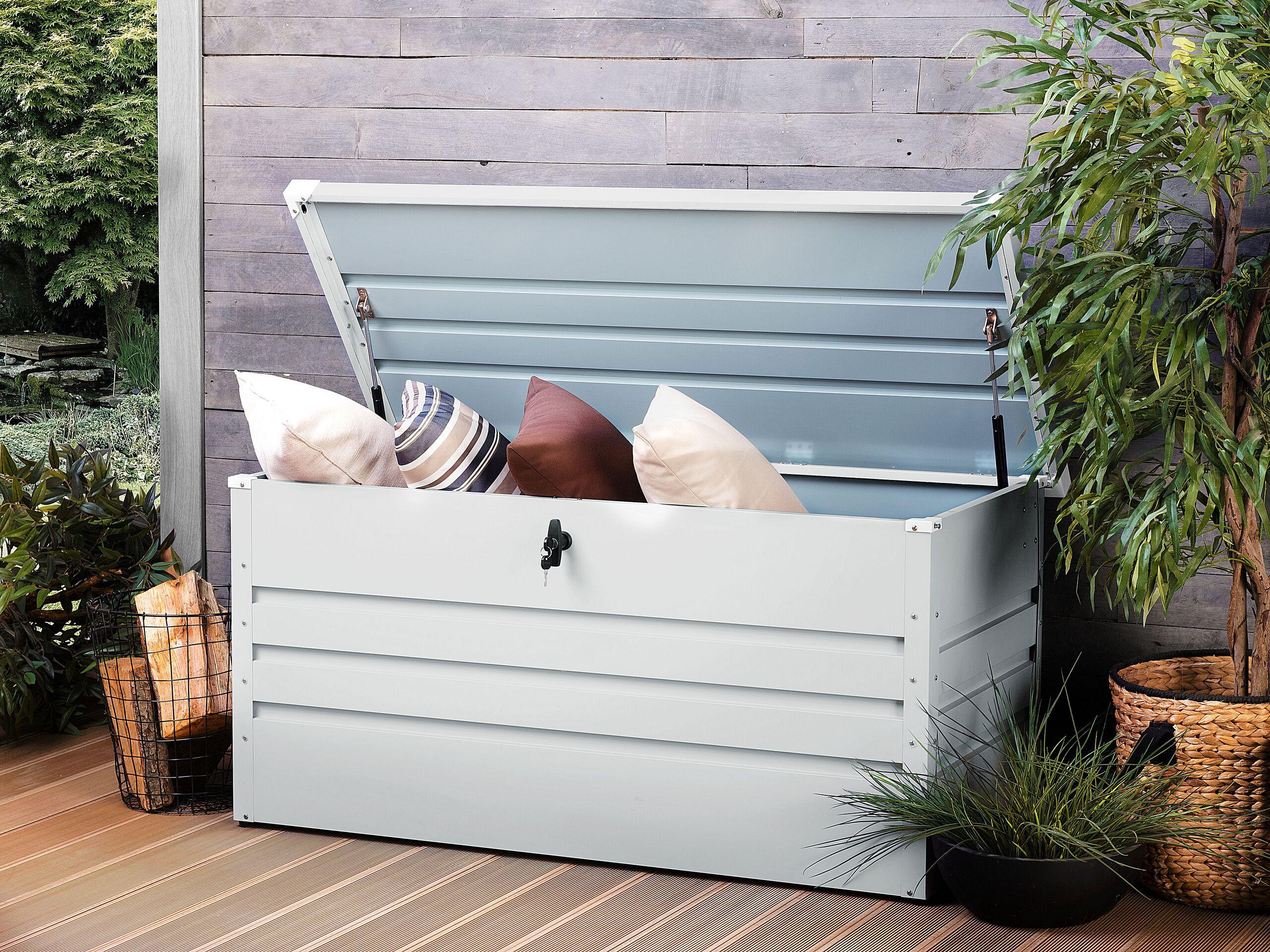 Beliani Coffre de rangement en Acier CEBROSA  