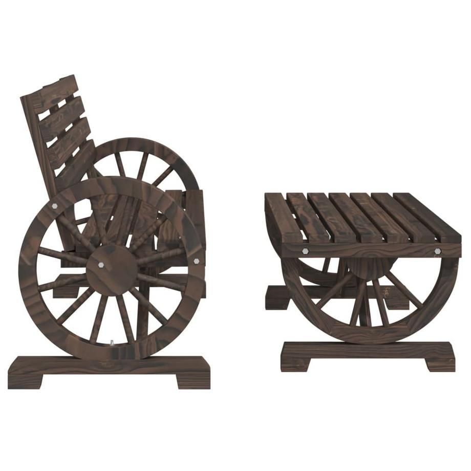 VidaXL Garten lounge set holz  