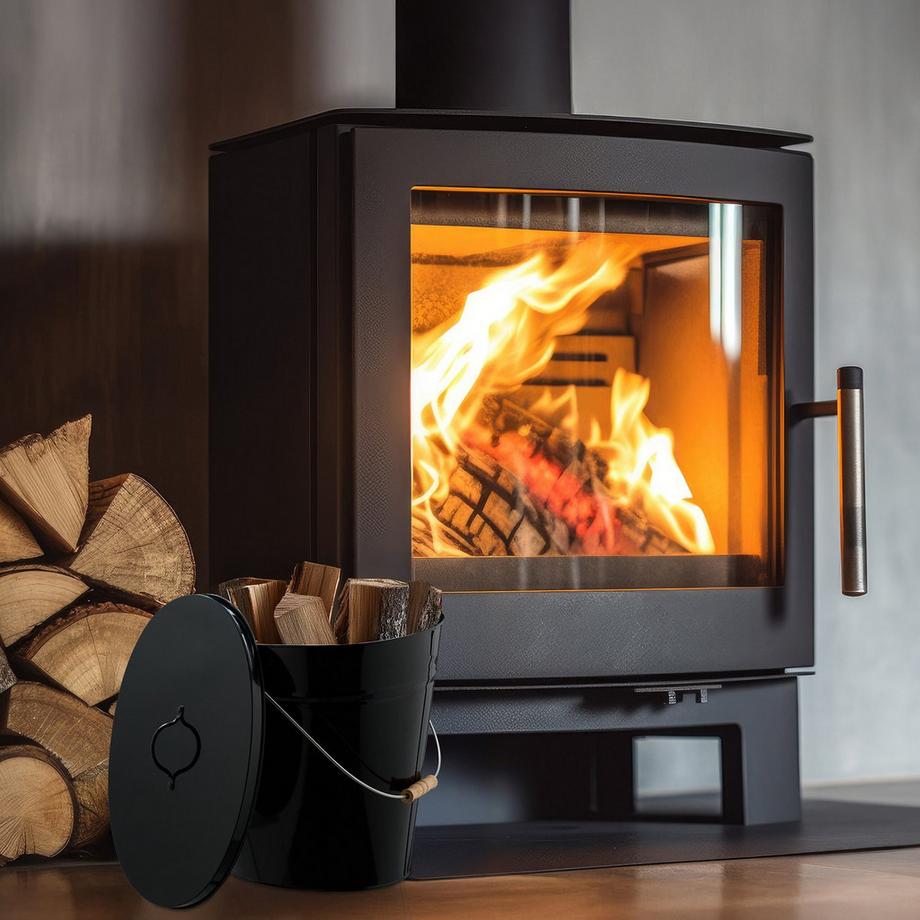 Northix Aschenbecher mit Deckel 18,5 L  