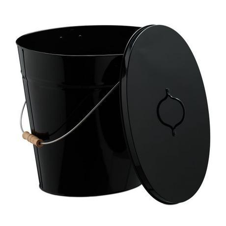 Northix Aschenbecher mit Deckel 18,5 L  